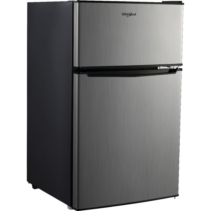Whirlpool 3.1 Cubic Feet cu. ft. Freestanding Mini Fridge with Freezer